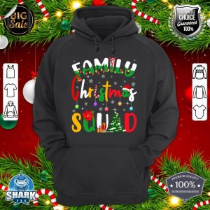 Christmas Morning Squad Xmas Holiday Pajama Matching Family hoodie