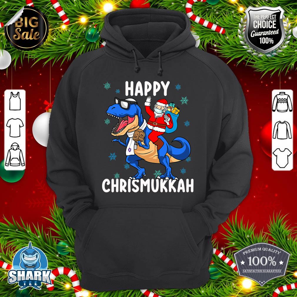 Happy Chrismukkah Funny Hanukkah Christmas Jewish Xmas Kids hoodie