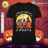 Horror Friends Gnomes Chilling With My Creeps Halloween Boys T-Shirt
