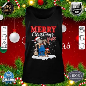 Merry Christmas Y'all Country Christmas In The Mountains Tank top