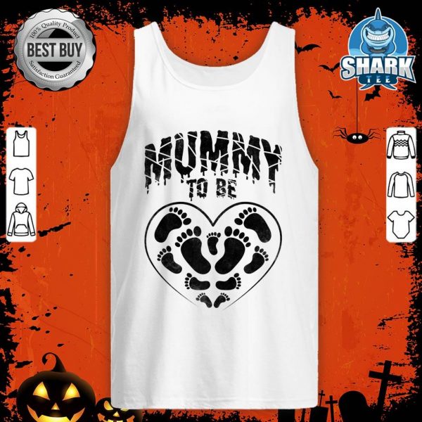 Mummy To Be, Mom To Be Pregnant Halloween Premium Tank top