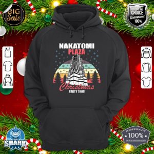 Nakatomi Plaza Christmas Party 1988 Funny Xmas Vintage Cool Hoodie