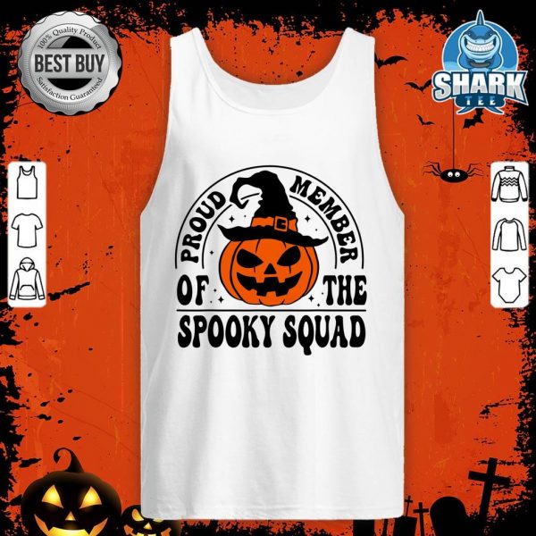 Proud Member Of The Spooky Squad Spooky Season Halloween Tank top