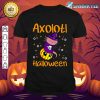Axolotl Halloween Costume Pumpkin Kawaii Halloween Axolotl shirt
