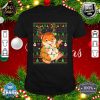 Ugly Xmas Sweater Style Lighting Hamster Christmas T-Shirt