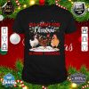 All I Want For Christmas Is More Chickens Santa Hat Lights T-Shirt
