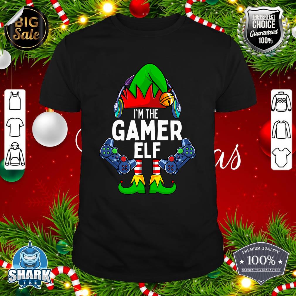Gamer Elf Matching Family Christmas shirt