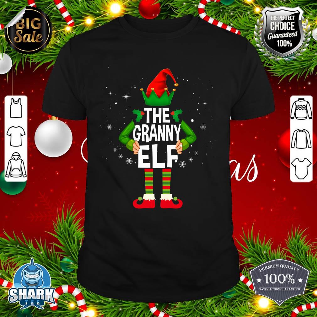 The Granny Elf Family Matching Group Christmas Gifts Funny shirt