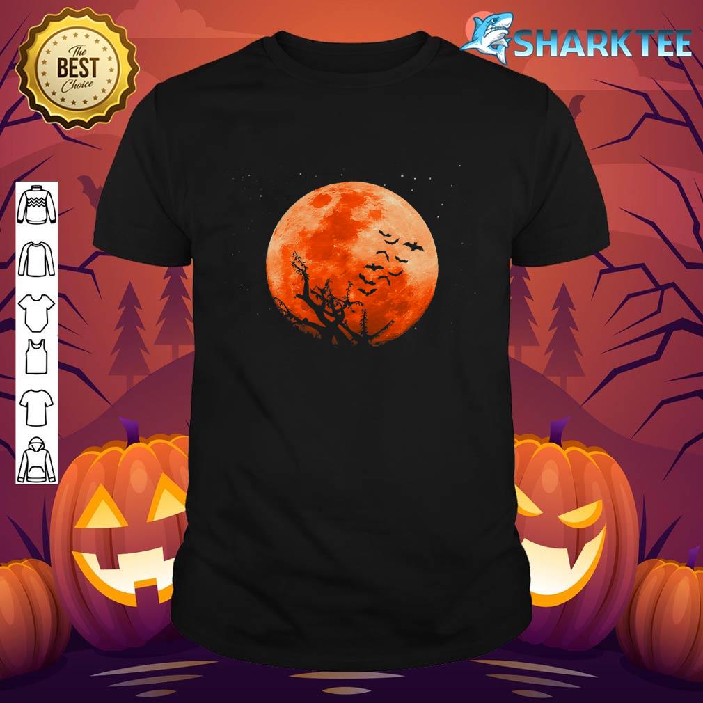 Spooky Halloween Moon shirt