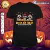 Trick Or Teach Daycare Provider Skulls Halloween Vibes T-Shirt