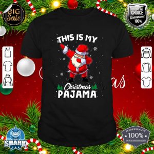Christmas Santa Claus Ice Hockey Gifts Boys Men Kids Teens T-Shirt