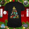 Teacher Christmas Tree Funny School Teaching Xmas Gifts Idea T-Shirt