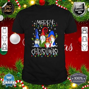 Merry Christmas Shirt Gnome Funny Family Xmas Kids Adults T-Shirt
