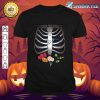 Skeleton Candy Ribcage Halloween Candy Xray Skeleton Funny T-Shirt