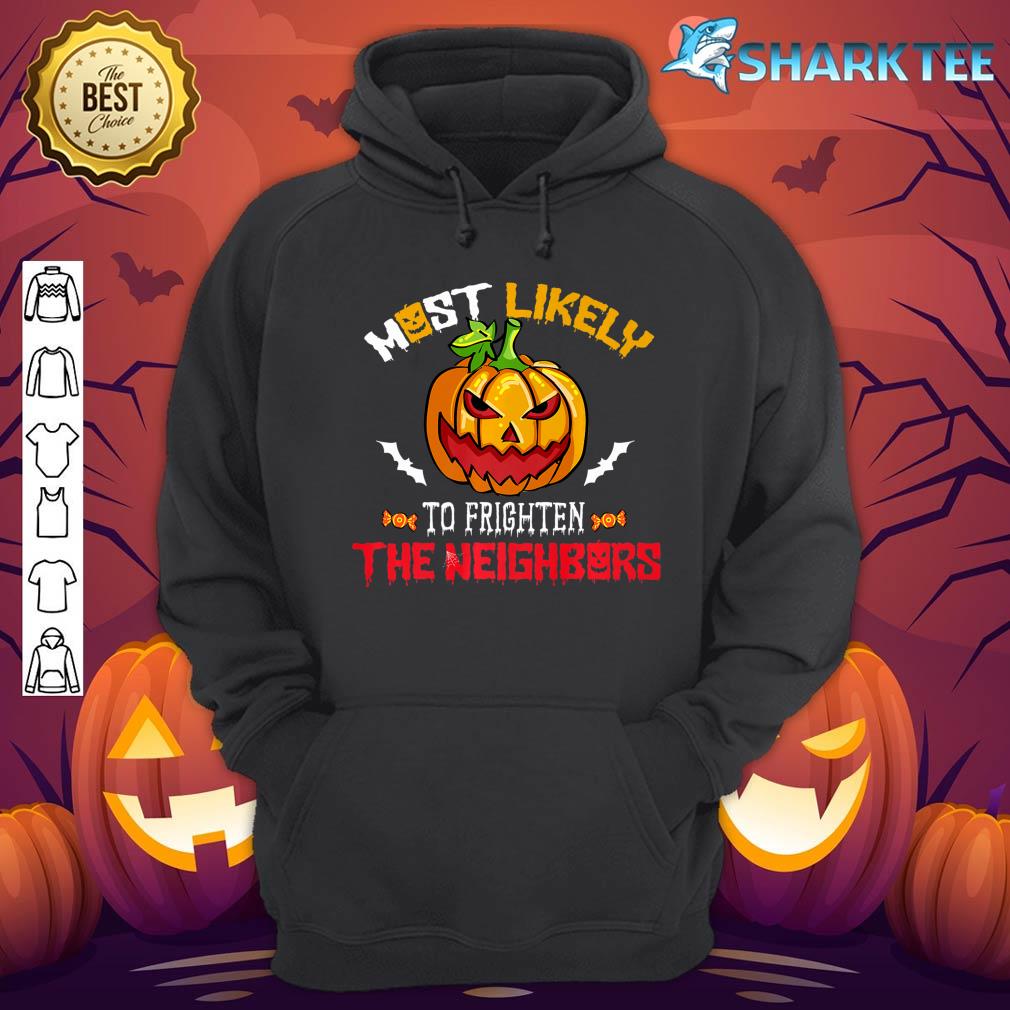 Spooky Pumpkin Funny Family Halloween Matching Costume Kids Premium Hoodie