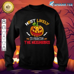 Spooky Pumpkin Funny Family Halloween Matching Costume Kids Premium Sweatshirt