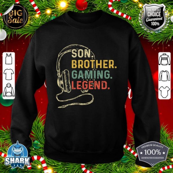 Gaming Gifts For Teenage Boys 8-12 Year Old Christmas Gamer sweatshirt