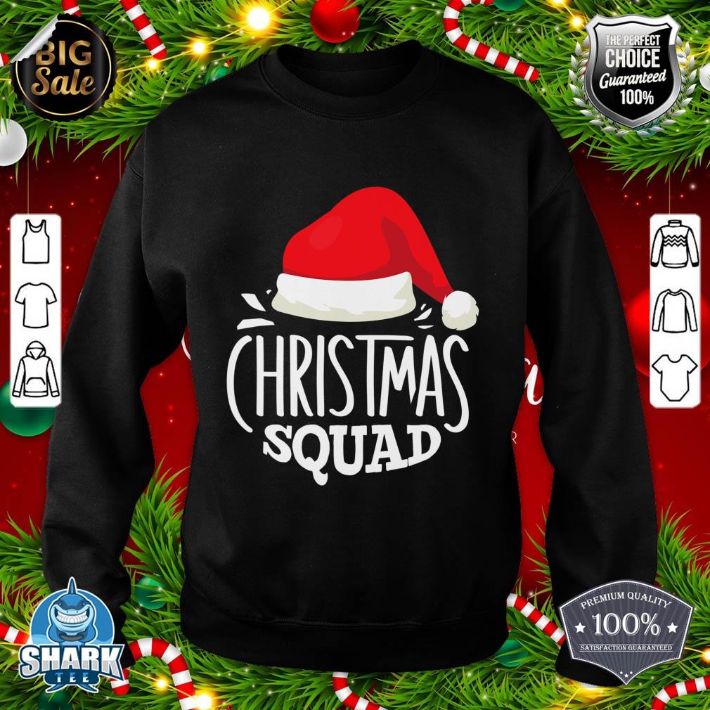 Christmas Squad Family Group Matching Christmas Pajama Party sweatshirt