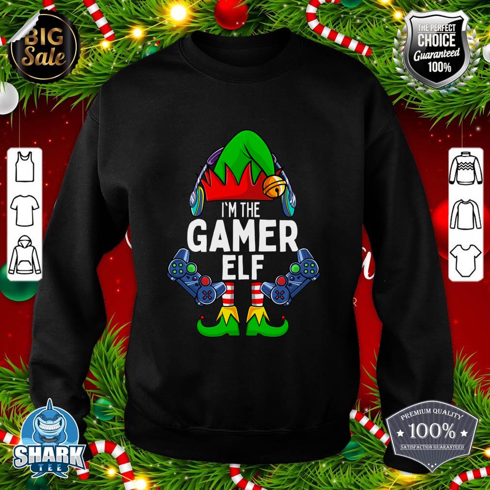 Gamer Elf Matching Family Christmas sweatshirt