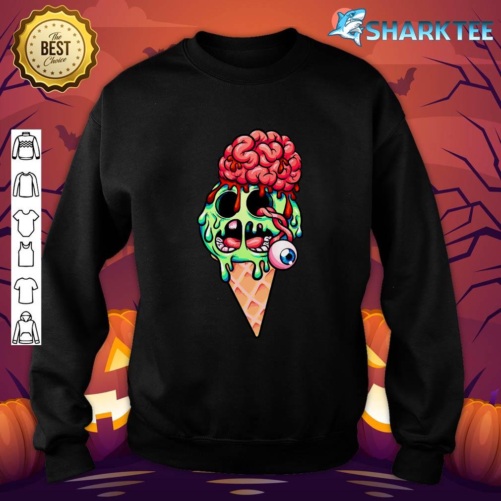 Scary Halloween Costume Ice Cream sweatshirt