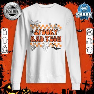 Groovy Spooky Rad Tech Retro Radiologist Halloween XRay Tech sweatshirt