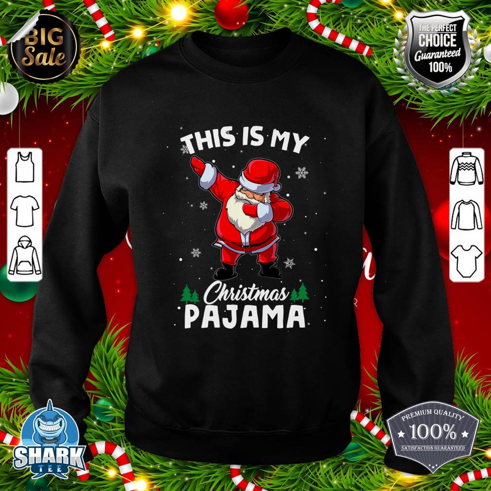 Christmas Santa Claus Ice Hockey Gifts Boys Men Kids Teens sweatshirt