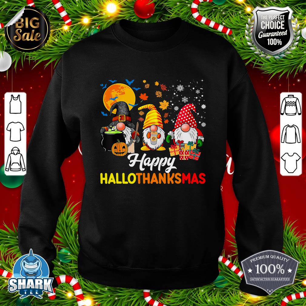 Christmas Happy Hallothanksmas sweatshirt