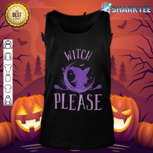 tWomens Creepy Fun Witches Halloween Women Girls Witch Premium Tank-top
