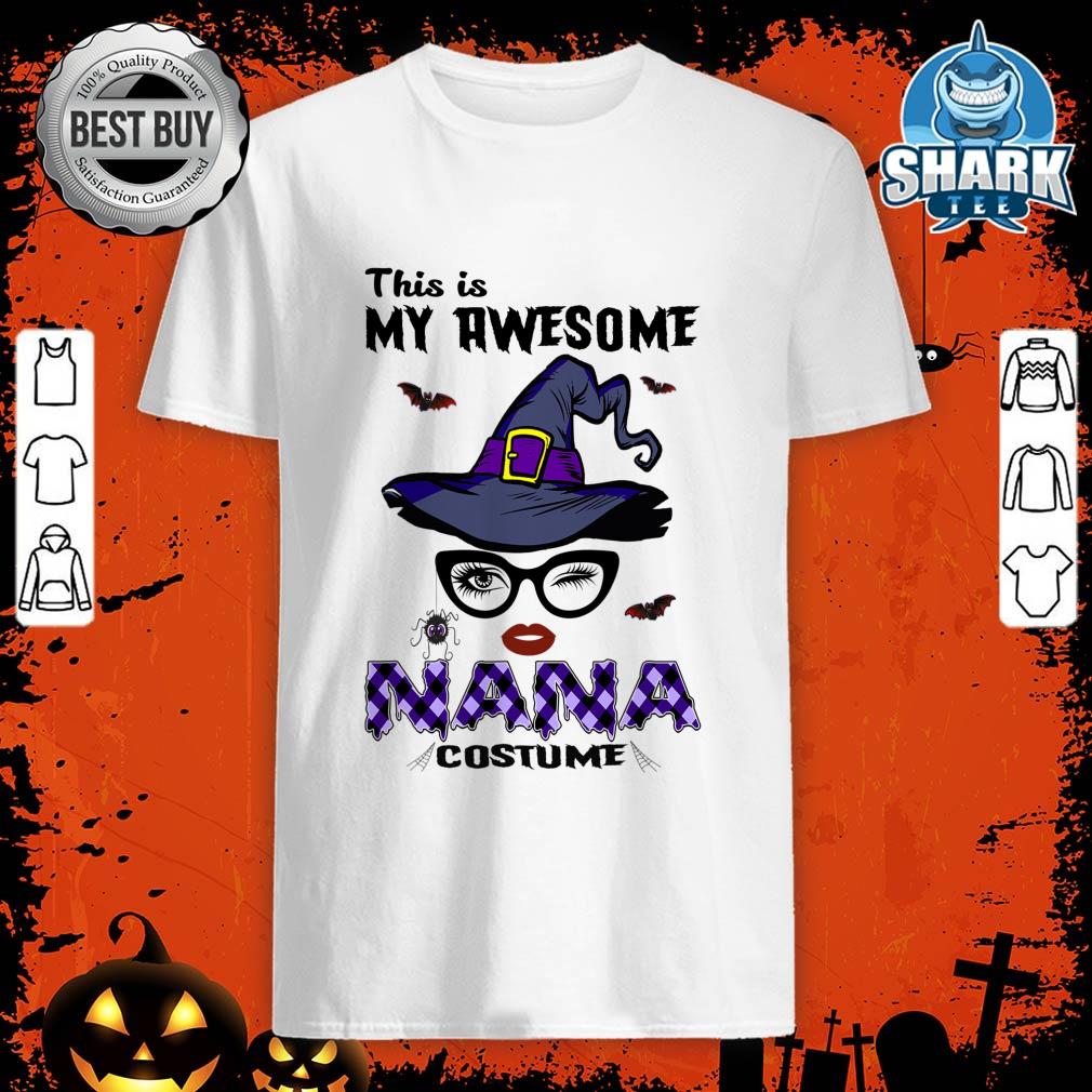 This Is My Awesome Mimi Costume Halloween Matching Shirt