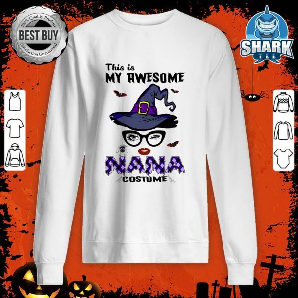 This Is My Awesome Mimi Costume Halloween Matching Sweatshirt