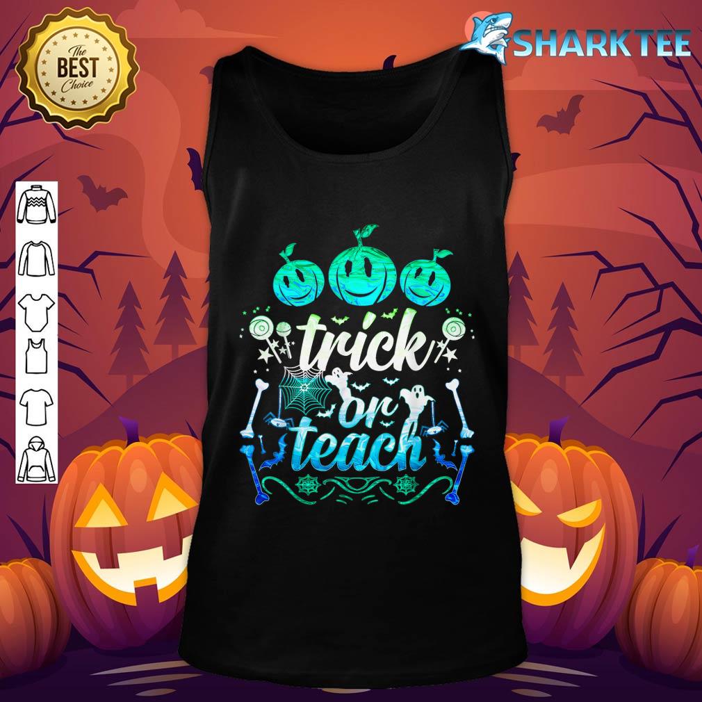 Trick Or Teach Funny Teacher Halloween Costume Gifts T-Shirt