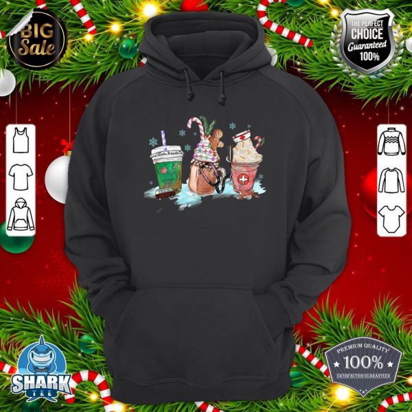 Christmas Coffee Nurse hoodie