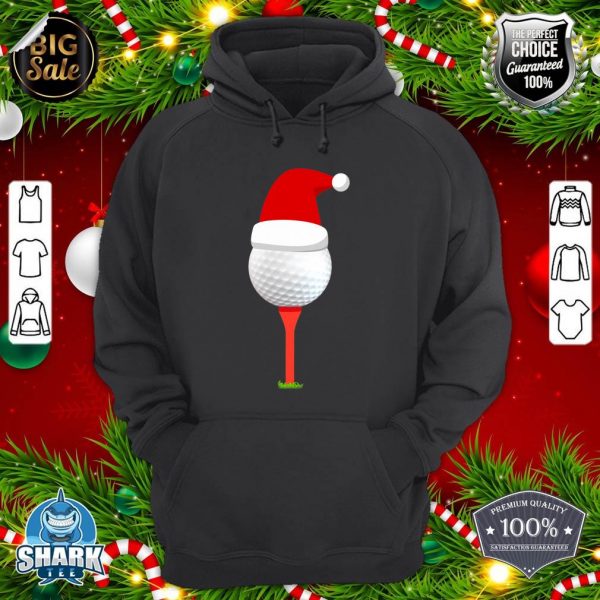 Funny Golfing Christmas Tee Holiday Golf Ball hoodie