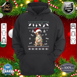 Puggle Christmas Dog Light Ugly Sweater hoodie