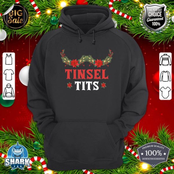 Tinsel Tits Jingle Ball Matching Family Group Xmas hoodie