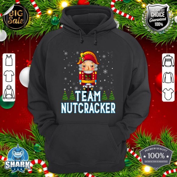 Team Nutcracker Ballet Christmas Cute Funny hoodie