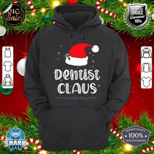 Dentist Claus Xmas Christmas Pajamas Santa Dental Assistant hoodie