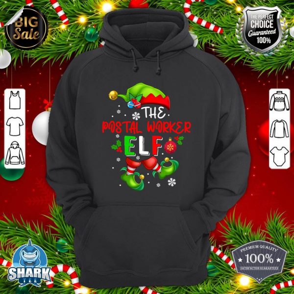 The Postal Worker Elf Christmas Elf Costume Lover Family hoodie