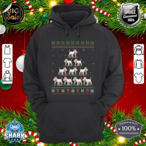 Matching Ugly Christmas Ornament Decor Schnauzer Dog Tree hoodie