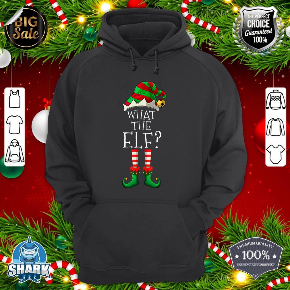 What The Elf Matching Family Group Christmas Party Pajama hoodie