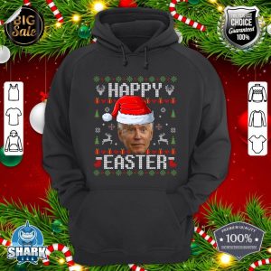 Funny Santa Joe Biden Happy Easter Ugly Christmas Sweater hoodie