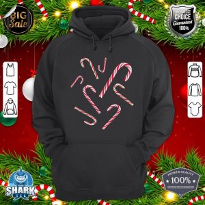 Candy canes Shirt for Women Kids Men Candy Cane Christmas hoodie