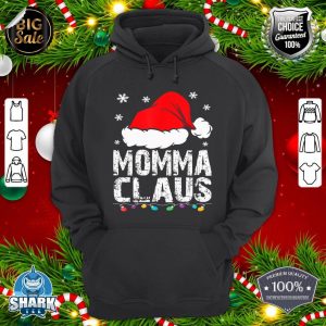 Momma Claus Christmas Pajama Family Matching Xmas hoodie