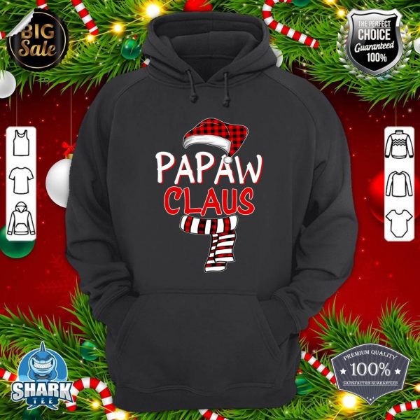 Grandpa Christmas Santa Claus Red plaid Shirt, Papaw Claus hoodie