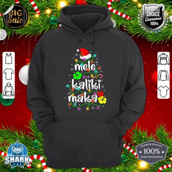 Mele Kalikimaka Shirt For Women Hawaiian Hawaii Christmas hoodie