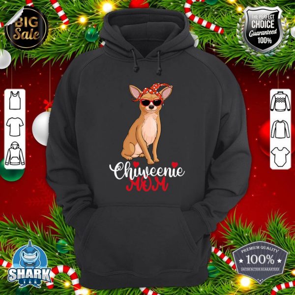 Womens Chiweenie Dog Chiweenie Mom hoodie