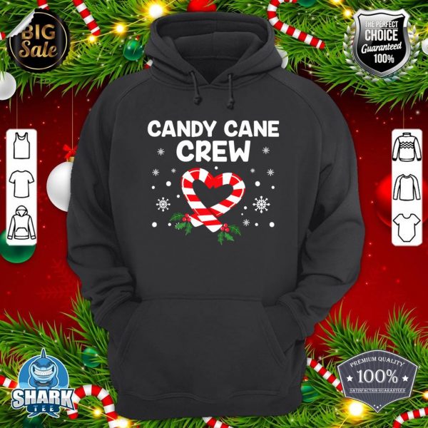 Candy Cane Crew Funny Christmas Candy Lover X-mas Gifts hoodie