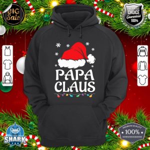 Papa Claus Shirt Christmas Pajama Family Matching Xmas hoodie