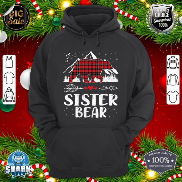 Arrow Hearts Noel Costume Merry Christmas Day Sister Bear hoodie
