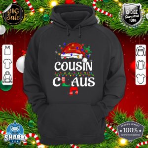 Cousin Claus Santa Funny Christmas Pajama Matching Family hoodie